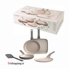 ست 5 عددی ماهیتابه سرامیکی برگهاف لو Berghoff Leo